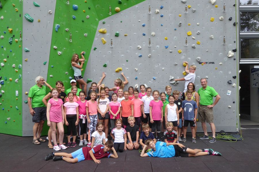 „Klettern ist cool“ – 32 Kinder waren begeistert