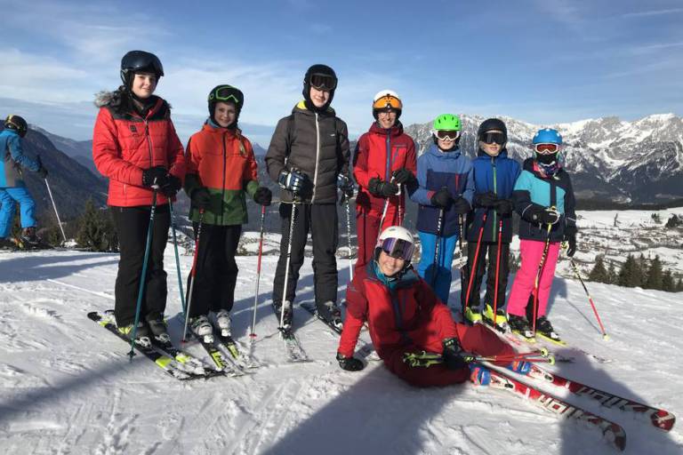 Betreutes Skifahren in Söll