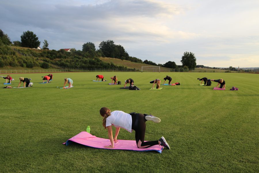 Tanz und Fitness Workout