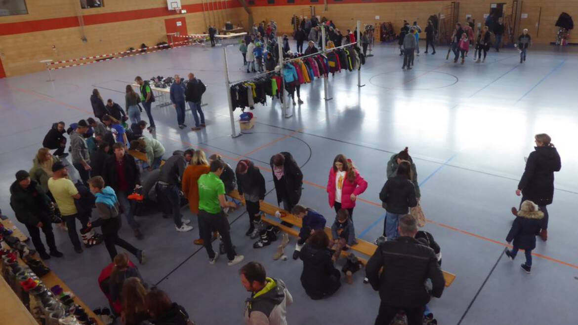 Der Skiverleih war der große „Run“