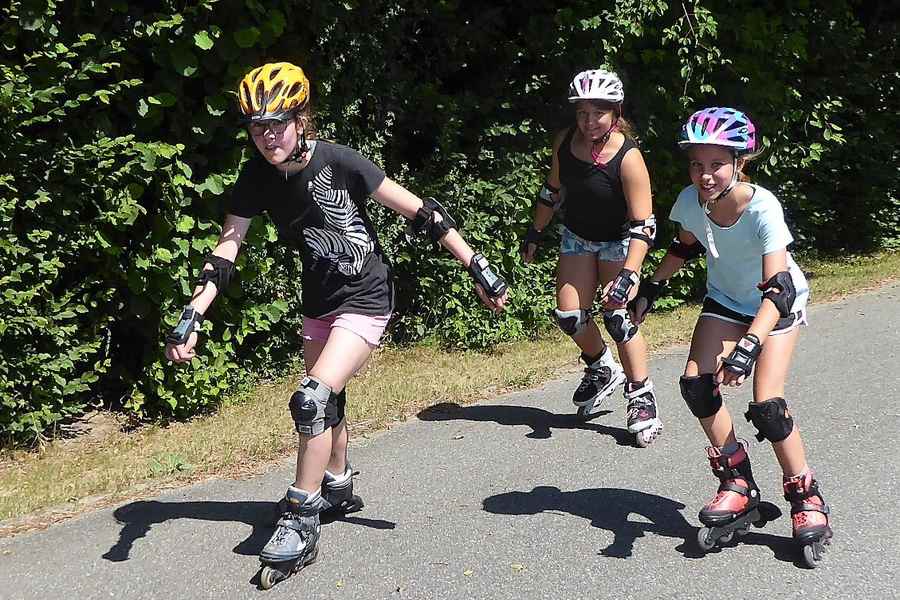 Inlinekurs für Kinder und Erwachsene